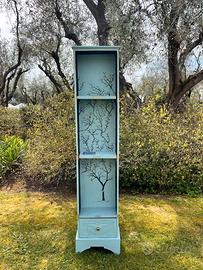Colonna libreria, Chiffonier aperto,Stipo a colonn