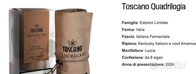Toscano Quadrilogia