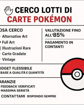 Carte e prodotti Pokémon