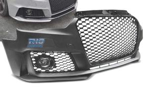 PARAURTI ANTERIORE PER AUDI A3 8V LOOK RS3 NERO LU