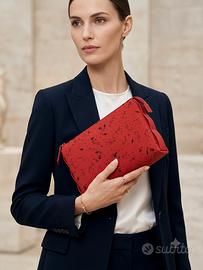 Pochette rossa vintage Fendi