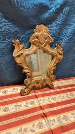 Antica Carta Gloria Del 700 Convertita A Specchio 