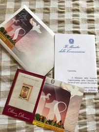 Francobollo 18 anni rosa