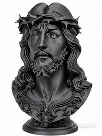 Busto di Gesù Cristo con Corona di Spine 3D
