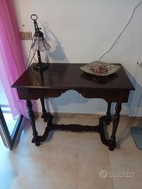 Scrittoio legno scuro