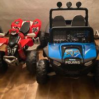 Macchina elettrica per babini  piu quad Polaris
