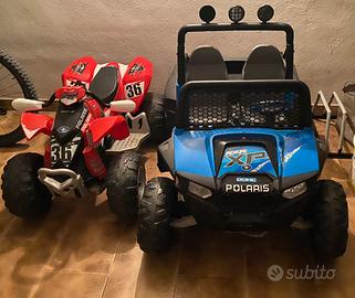 Macchina elettrica per babini  piu quad Polaris