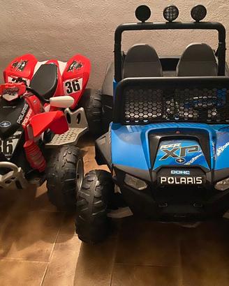 Macchina elettrica per babini  piu quad Polaris