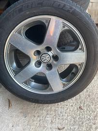 Cerchi SantaMonica+gomme in buono stato per Golf 4