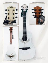 CHITARRA ELETTROACUSTICA LAG GLA W PEACE PE
