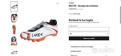 Scarpe  MTB LAKE MX 175