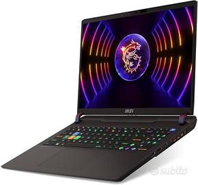 Msi vector laptop gaming fascia alta 4080|32GB|1TB