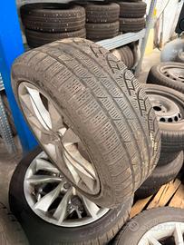 Cerchi 17" Originali Audi 5x112 con gomme Pirelli