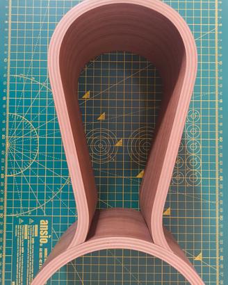 Supporto per cuffia in legno 