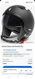 2 Caschi moto jet L