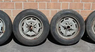 Volkswagen Maggiolone Mexico 1973 - ruote complete