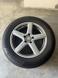 4 ruote invernali Mercedes 17” continental 235/60