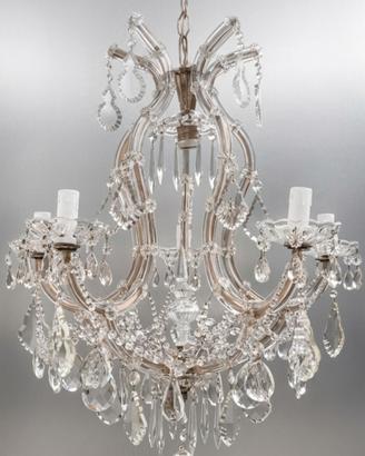 lampadario vintage stile Maria Teresa 