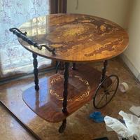 Carrellino portavivande vintage