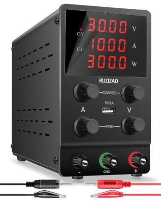 RUZIZAO Alimentatore da Banco 30V 10A