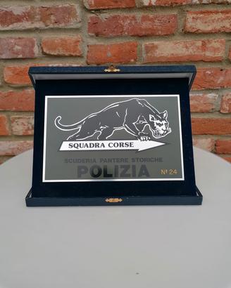 Targa Polizia-Scuderia Pantere Storiche n 24