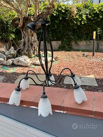 Lampadario stile antico