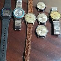 Lotto orologi LANCO-VETTA-SILVER-BREIL-CASIO-ASTOR
