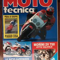 Rivista MOTO TECNICA numero 5 / 6 anno 1988