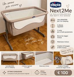 Chicco Next2Me culla co-sleeping completa – Beige