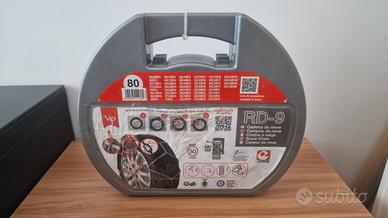 Catene auto mai utilizzate