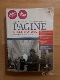 Libro di letteratura italiana