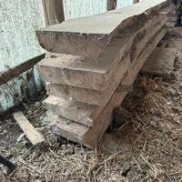 Assi grezze di rovere