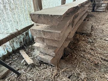 Assi grezze di rovere