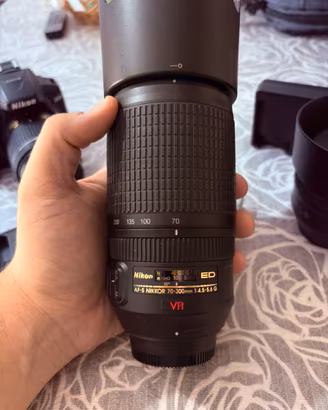 Nikon AF-S VR Nikkor Teleobiettivo Zoom 70-300 mm