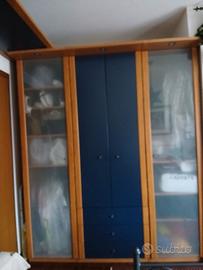 2 armadi IKEA - con cassettiera e mensole interne