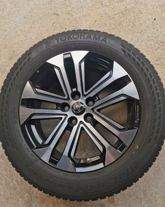 4 CERCHI 18"ORIGINALI TOYOTA RAV4 SEMINUOVI+TPMS+