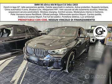 BMW X6 M-Sport xDrive40d Tetto Cam Navi C22 Msport