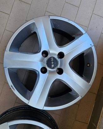 Cerchi in lega 16 pollici Mak Peugeot 406