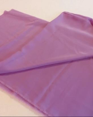 Scampolo di stoffa in crêpe lilla 150x150