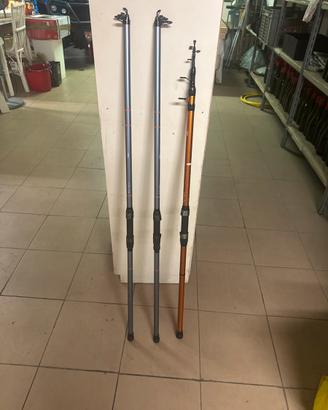 Canne da pesca e mulinelli