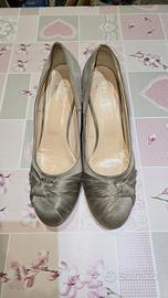 Scarpe donna da cerimonia con zeppa tg 42 Bata