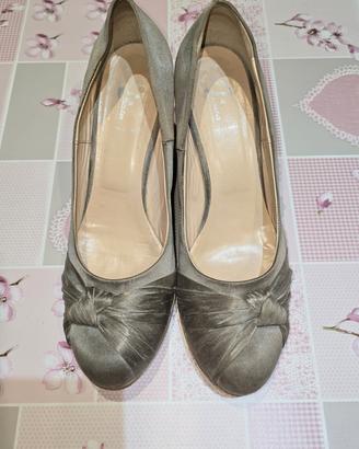 Scarpe donna da cerimonia con zeppa tg 42 Bata