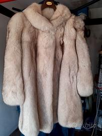 pelliccia   (no sintetica) di volpe argentata