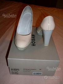 Hogan 36 decollete rosa pallido