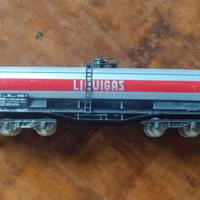 Carro Cisterna Liquigas Lima H0 FS 4 assi