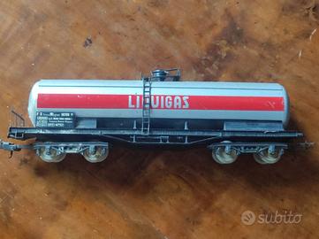 Carro Cisterna Liquigas Lima H0 FS 4 assi