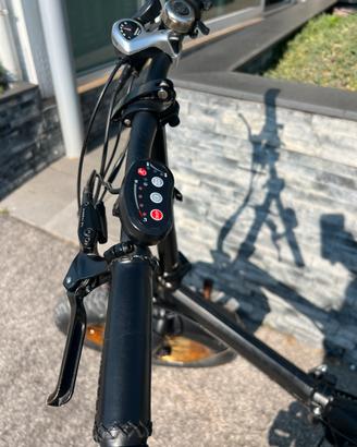 E bike modello migi fat bike rigenerata