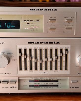 Amplificatore Marantz PM-700 dc e Sinto ST-450.