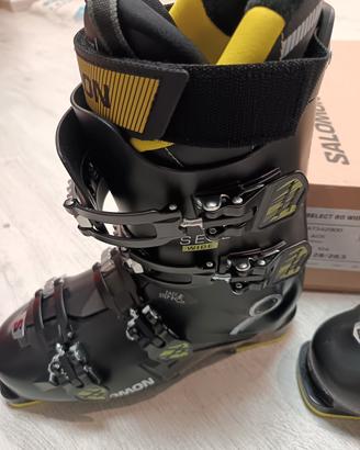 Scarponi sci Salomon Select 80 Wide 28/28.5 nuovi