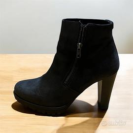 Stivaletti donna neri, tacco alto, eleganti. N. 39